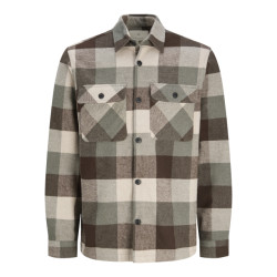 Jack & Jones Jprraymond melange check ls overshi