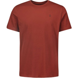 No Excess T-shirt crewneck solid basic rusty