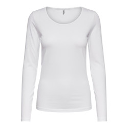Only Onllive love l/s o-neck top noos jr
