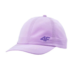 4F Baseballcap met rugband voor meisjes