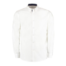 Kustom Kit Herencontrast premium oxford shirt