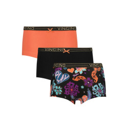 Vingino Meiden ondergoed 3-pack boxers fantasy deep