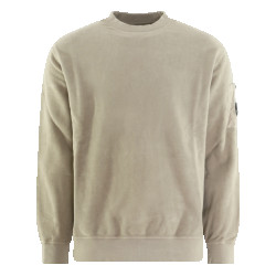 C.P. Company Heren brushed emerized sweater