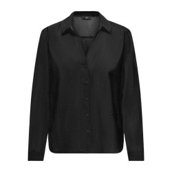 Jacqueline de Yong Camille l/s loose v-neck shirt