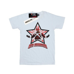 Li-cense Marvel dames black widow movie red guardian star katoenen vriendje t-shirt