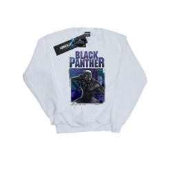 Li-cense Marvel dames sweatshirt zwarte panter tech badge