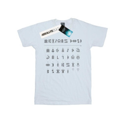 Li-cense Disney dames artemis fowl gnommish alfabet katoenen vriendje t-shirt