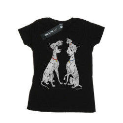 Li-cense 101 dalmatians dames pongo en perdita katoenen vriend t-shirt