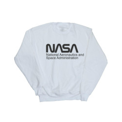 Li-cense Nasa dames logo effen sweatshirt