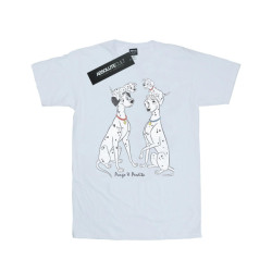 Li-cense 101 dalmatians heren pongo en perdita katoenen t-shirt