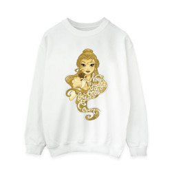 Li-cense Disney dames beauty and the beast oordeel nooit sweatshirt