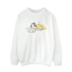 Li-cense Disney dames beauty and the beast belle leest sweatshirt