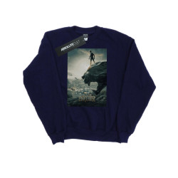 Li-cense Marvel dames black panther poster sweatshirt