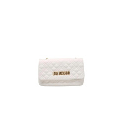 Love Moschino Te polyethyleen schoudertas met gouden details