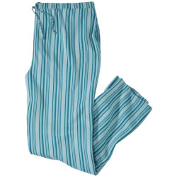 Atlas For Men Heren jersey gestreepte lounge broek