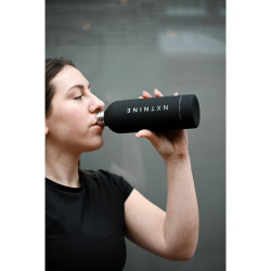 NXTNINE Drinkbeker RVS - Zwart - 500ml