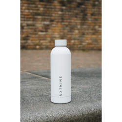 NXTNINE Drinkbeker RVS - Wit - 500ml