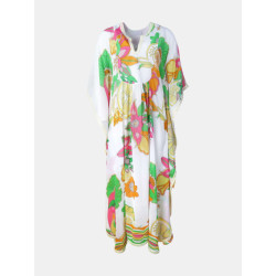 Mucho Gusto ® kaftan capaccio citroen bloem elegantie