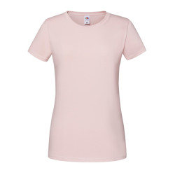 Fruit of the Loom Dames iconic 195 premium ringspun katoenen t-shirt