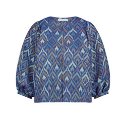 By-Bar Amsterdam Blouse korte mouw 25112083 mauri