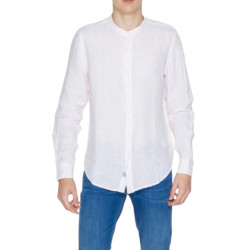 Blauer Shirt heren