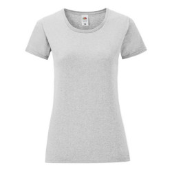 Fruit of the Loom Dames iconic 150 heather t-shirt