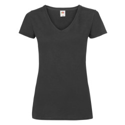 Fruit of the Loom Dames valueweight v hals t-shirt