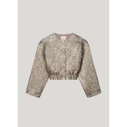 Summum 1s1205-12070 jacket lurex jacquard