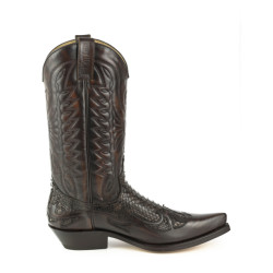 Mayura Boots Cowboy laarzen 1935-milanelo zamora/ marron