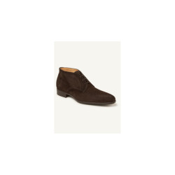 Giorgio 38205 donker bruin (TDM) suede halfhoge veterschoen