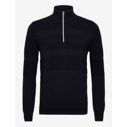 Kronstadt Hannes half zip ks3585 black heren trui