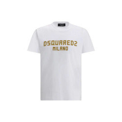 Dsquared2 T-shirt met contrasterend monogram print