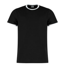 Kustom Kit Heren ringer fashion t-shirt