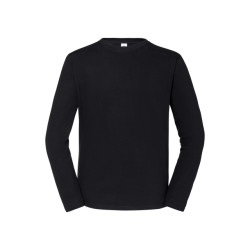 Fruit of the Loom Heren iconic 195 premium ringspun cotton t-shirt met lange mouwen