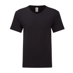 Fruit of the Loom Unisex adult iconisch v hals t-shirt