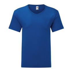 Fruit of the Loom Unisex adult iconisch v hals t-shirt
