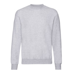 Fruit of the Loom Heren klassiek effen inzet sweatshirt