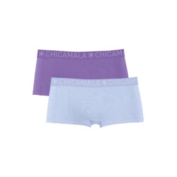 Muchachomalo Dames 2-pack boxershorts effen