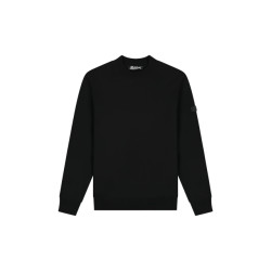 Malelions men knitted mock neck sweater mm1-ps25-03 900 black