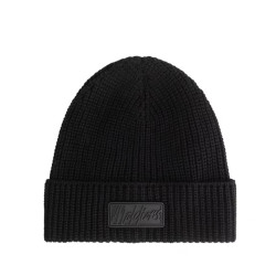 Malelions men ribbed beanie ma2-aw24-04 beanie 900 black