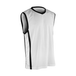 Spiro Impact Heren quick dry mouwloos basketbalshirt