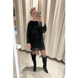 VROUW Limited 2089 sequined dress with belt