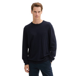 Tom Tailor Cotton cashmere crewneck