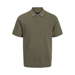 Jack & Jones jprblamilano spring knit polo ss sn 12271401 tea leaf