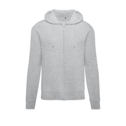 SG Heren geborstelde full zip hoodie