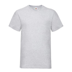 Fruit of the Loom Heren valueweight v neck t-shirt