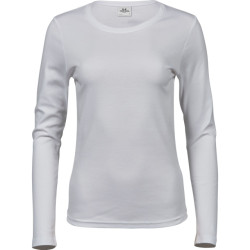 Tee Jays Dames interlock t-shirt met lange mouwen