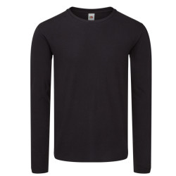 Fruit of the Loom Heren iconic 150 classic t-shirt met lange mouwen