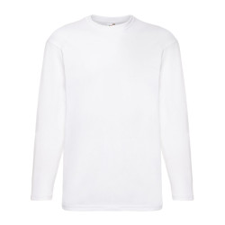 Fruit of the Loom Heren valueweight t-shirt met lange mouwen