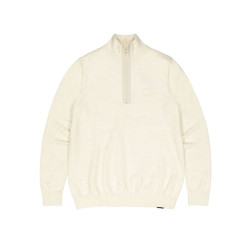 Butcher of Blue Lt clifden half zip truien m2426030
